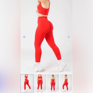 PARAGON Bright Red RECSTRETCH Leggings